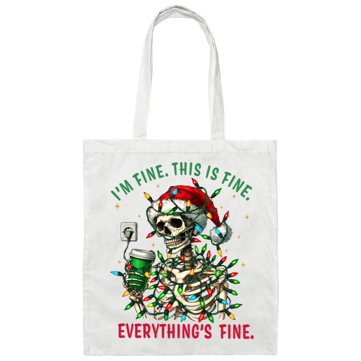 Skeleton Everything's fine t-Shirt