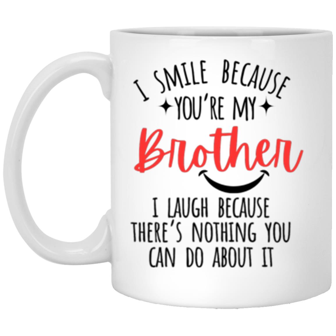 Smile Brother 11oz mug