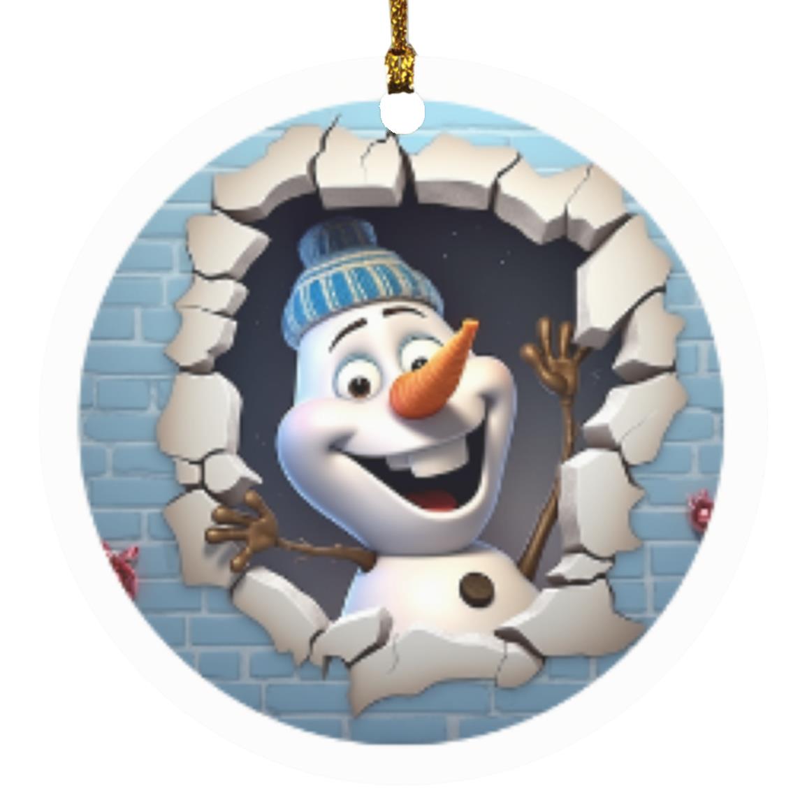 Jack Frost 3d Ornament