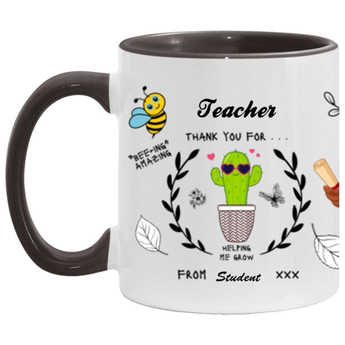 Teacher personalized mug 11oz (1)