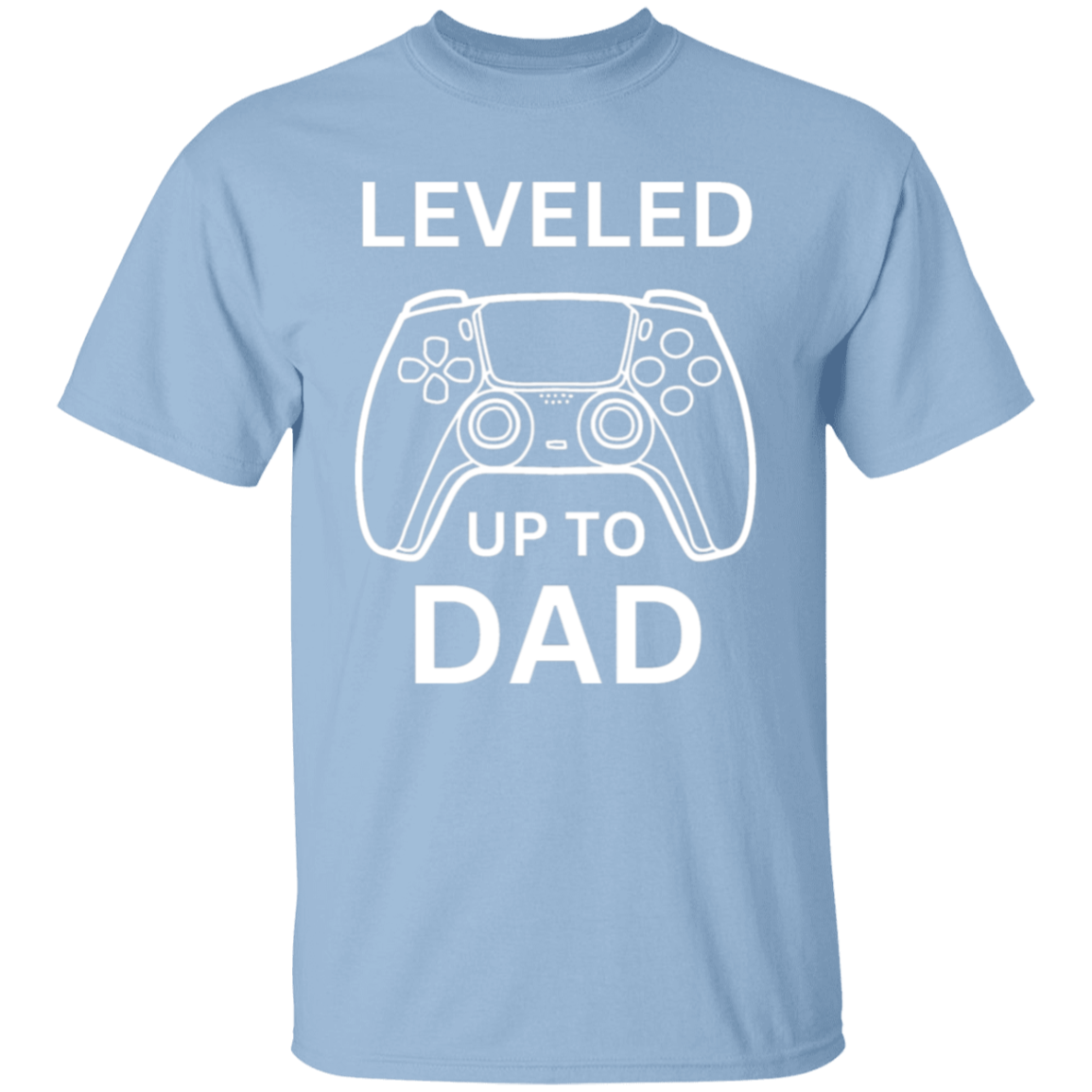 LEVELED UP DAD Gamer Tee