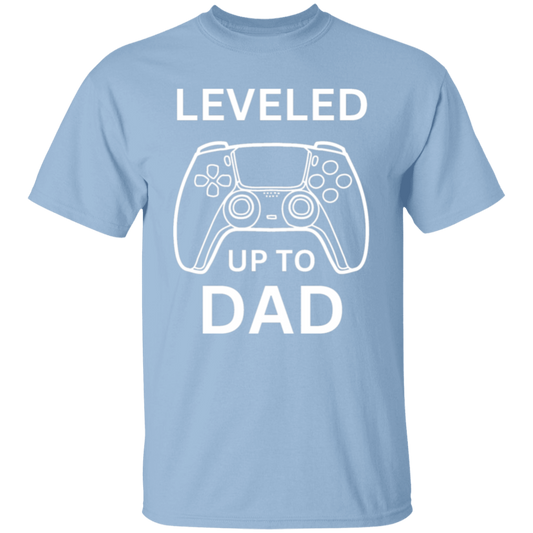 LEVELED UP DAD Gamer Tee