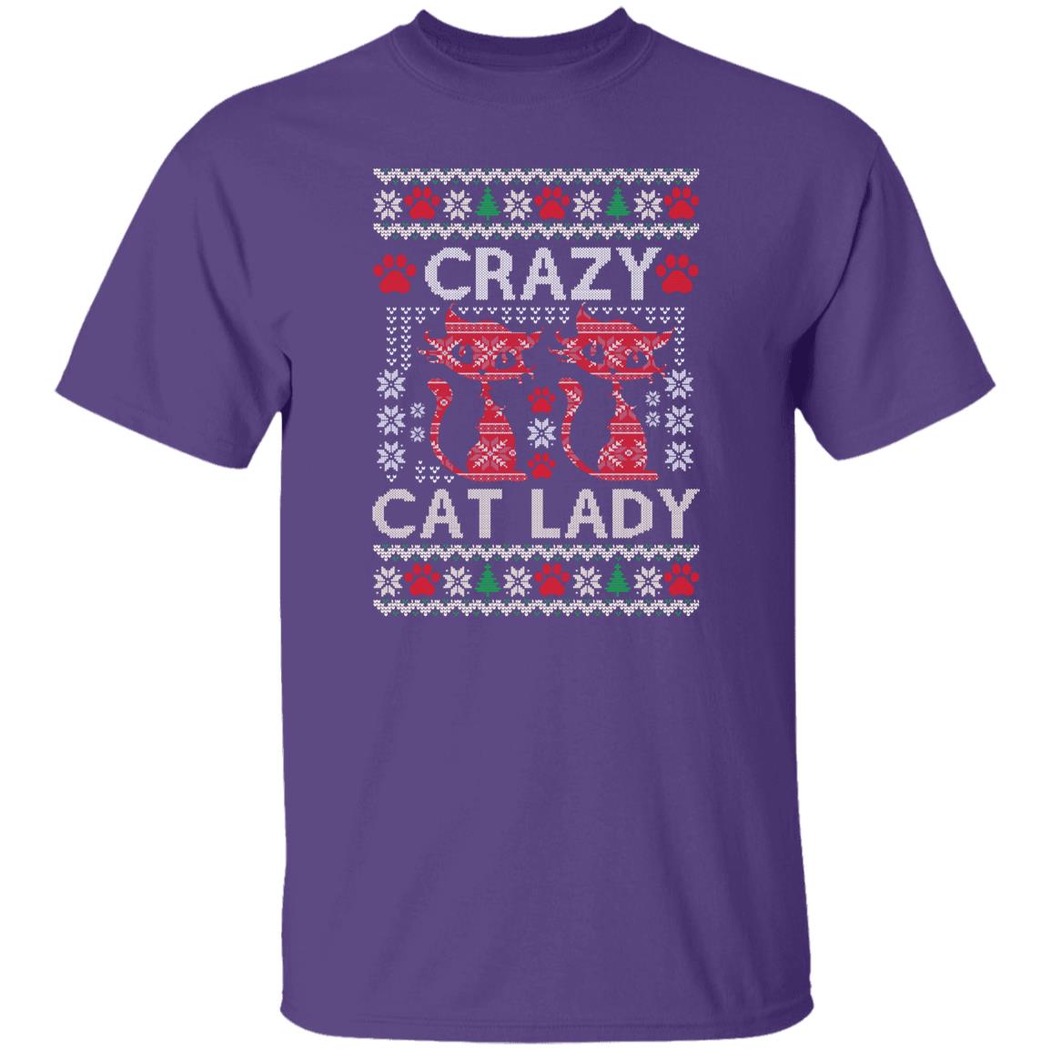 Crazy Cat Lady Ugly T-Shirt