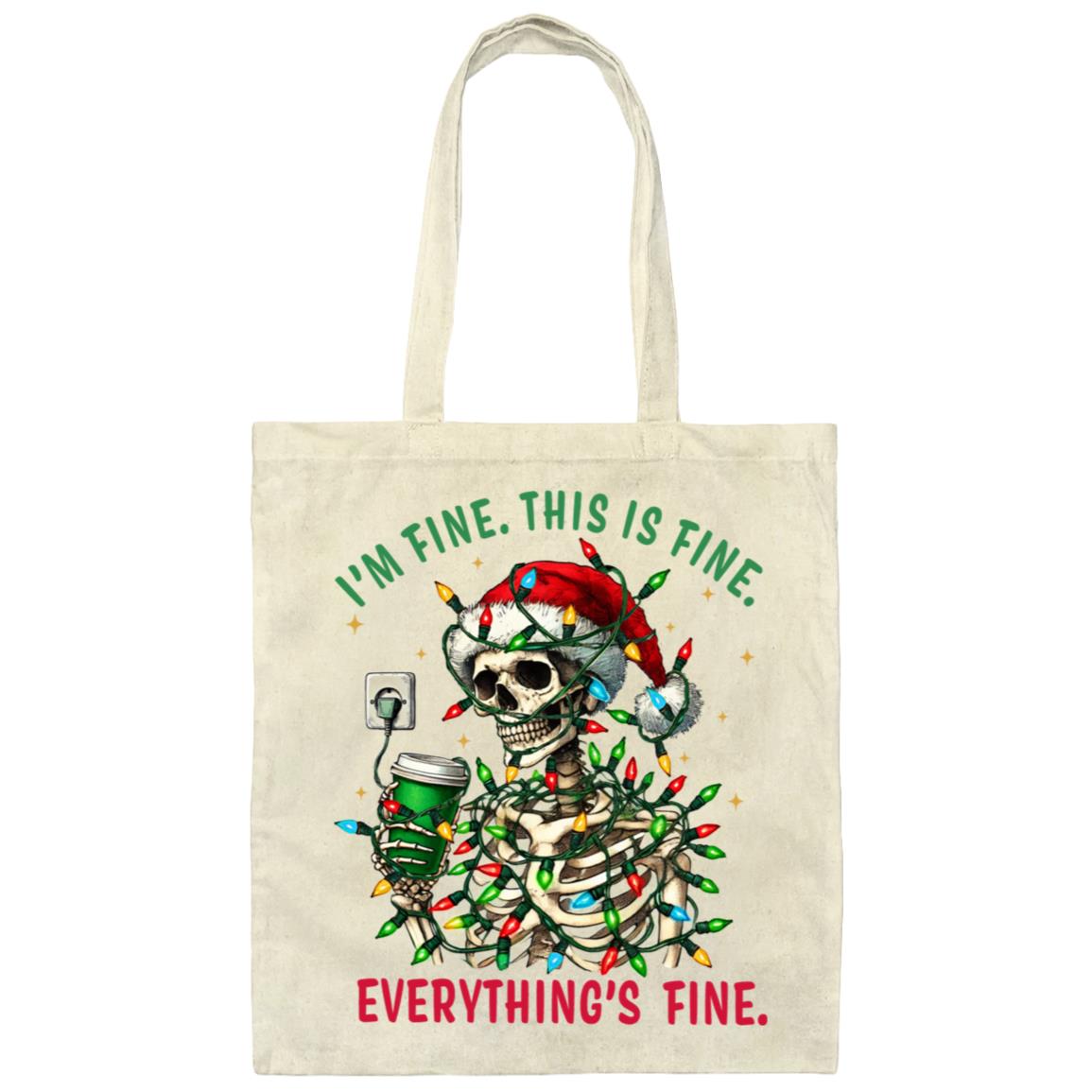 Skeleton Everything's fine t-Shirt