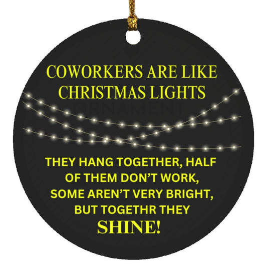 Coworkers Shine Ornament