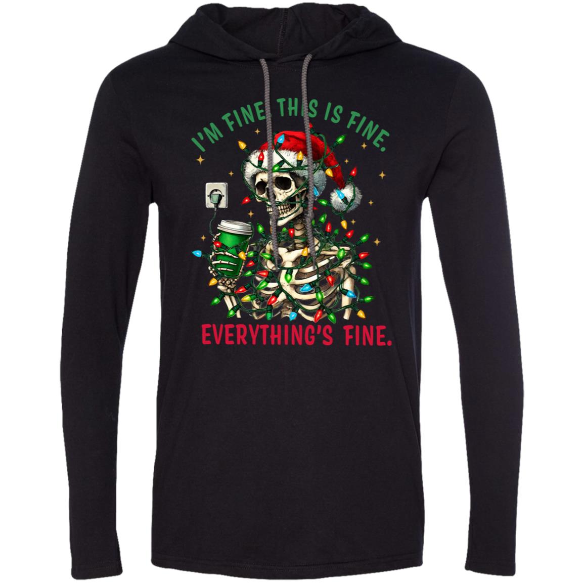 Skeleton Everything's fine t-Shirt