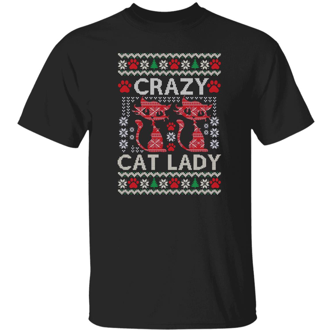 Crazy Cat Lady Ugly T-Shirt