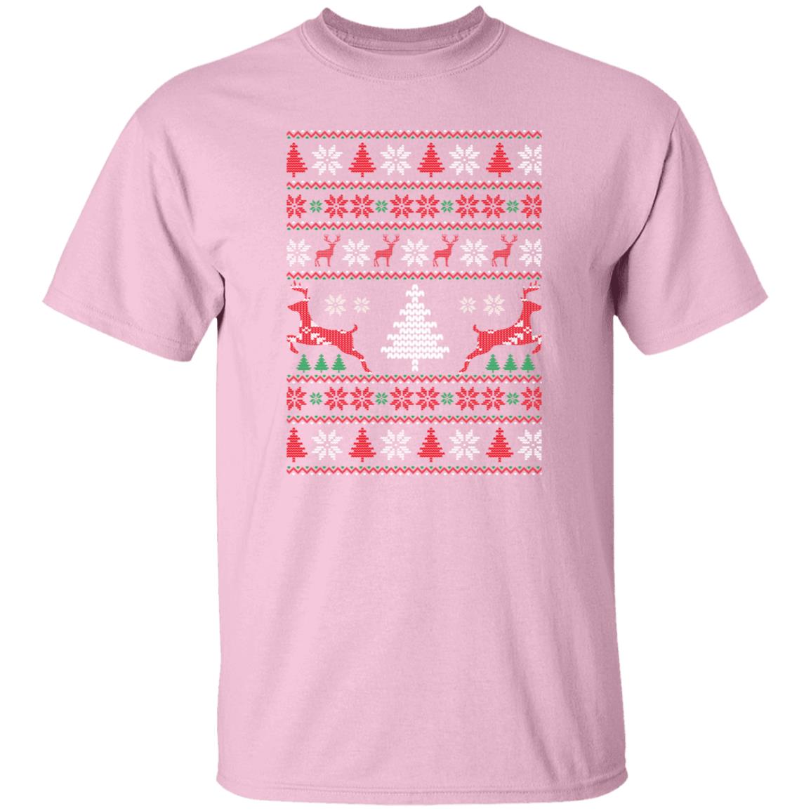 Deer's Christmas Tree Ugly T-Shirt