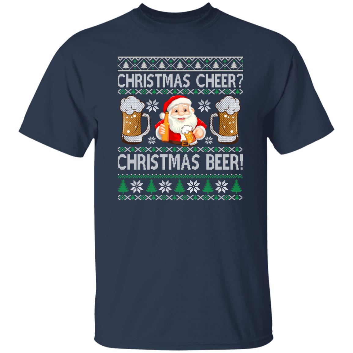 Christmas Cheer and Beer Ulgy Sweater