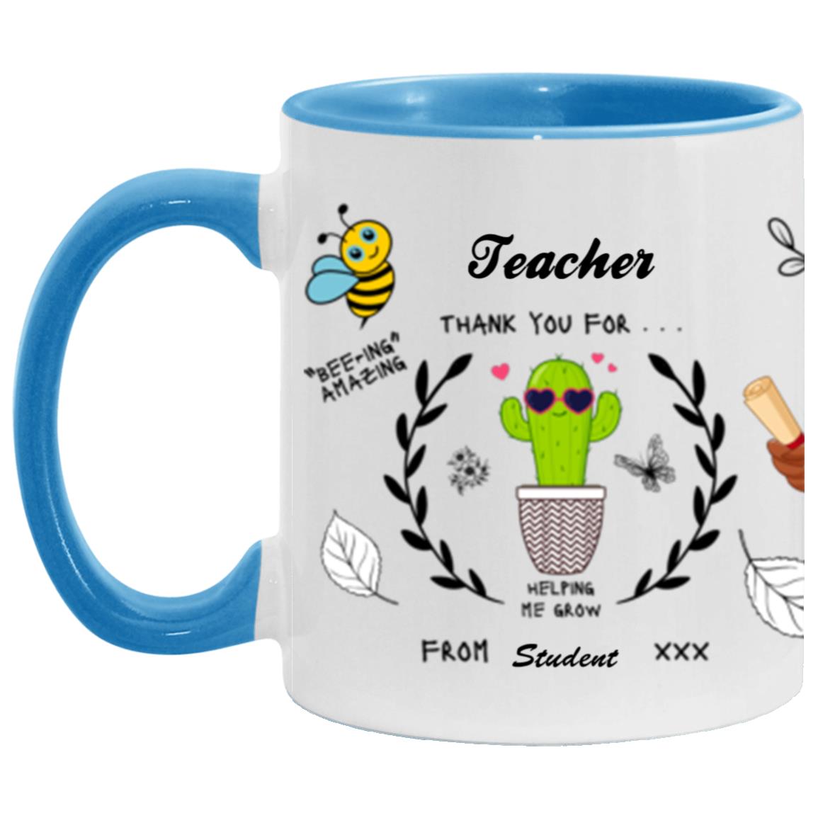 Teacher personalized mug 11oz (1)