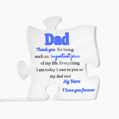 Dad Acrylic Plaque