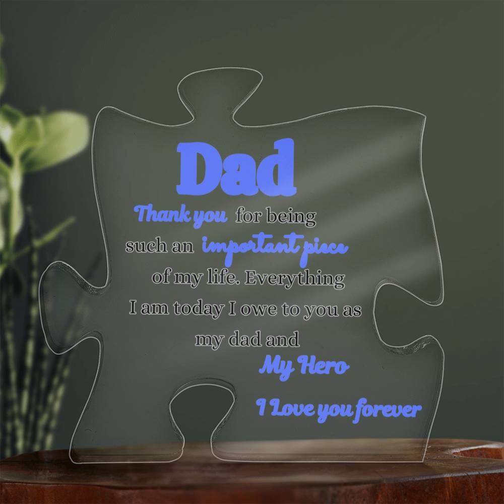 Dad Acrylic Plaque