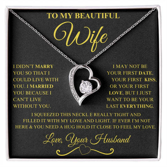 To MY Beautiful Wife Forever Love