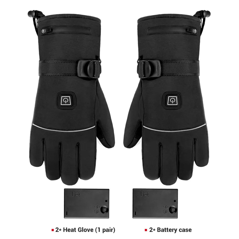 Heated Waterproof Motorcycle Gloves